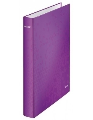 CARPETA LEITZ CART.A4 2 AN.25 VIOLETA