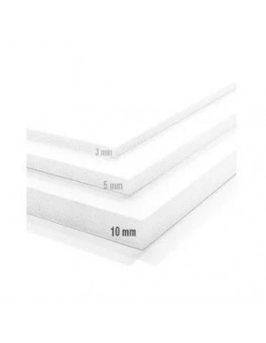 CARTON PLUMA YOSAN BLANCO 10mm 70 x 100