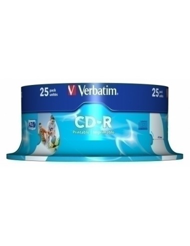 CD-ROM VERBATIM 700MB 52x SPINDLE 25