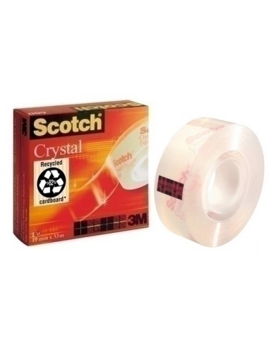 CINTA ADHESIVA SCOTCH CRYST.10x12 c/MINI