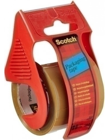 CINTA EMB.SCOTCH 20x50 c/DISPENS.MARRON