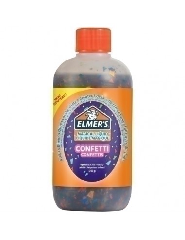 COLA ELMER´S SLIME LIQUIDO MAGICO CONFET