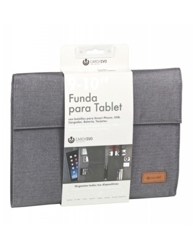 FUNDA TABLET CARCH.VENTURE 10  GRIS