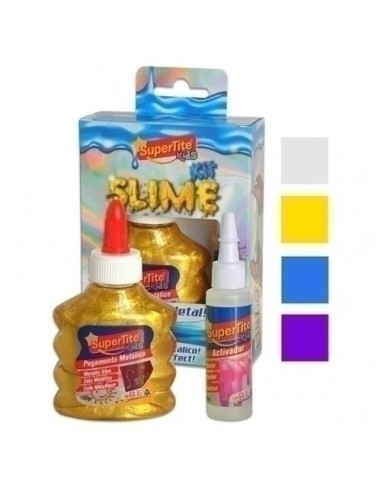 JUEGO SUPERTITE SLIME METALICO