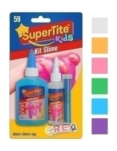 JUEGO SUPERTITE SLIME KIT COMPLT.