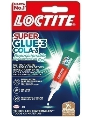 PEGAMENTO INST.SUPER GLUE-3 REPOSIC. 3g