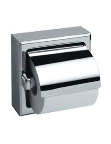 PORTARROLLOS PAPEL HIGIENICO ACERO INOX