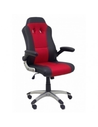 SILLA PIQUERAS TALAVE GAMING NEGRO/ROJO