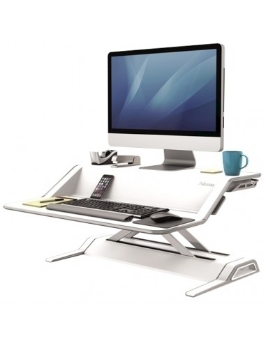 SOPORTE MONITOR FELLOWES LOTUS BLANCO