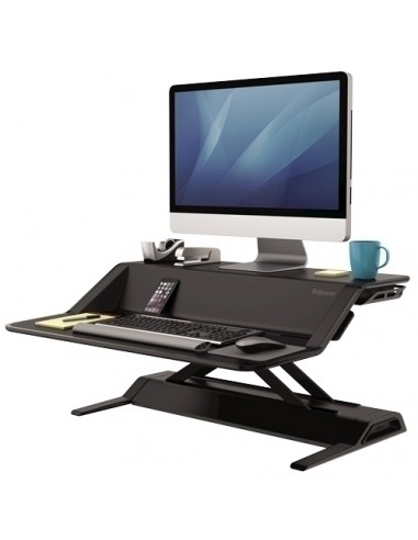 SOPORTE MONITOR FELLOWES LOTUS NEGRO