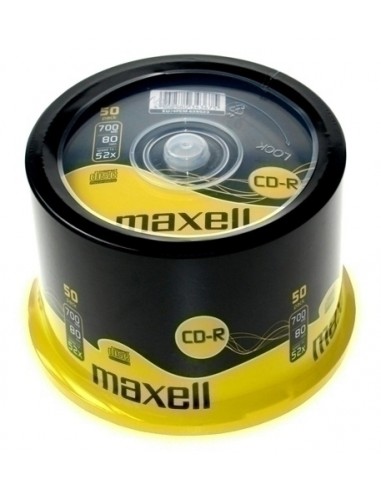 CD-ROM MAXELL 700 MB 80 min. 52x T/50