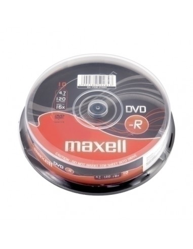 DVD -R MAXELL 4.7GB 16x SPINDLE 10