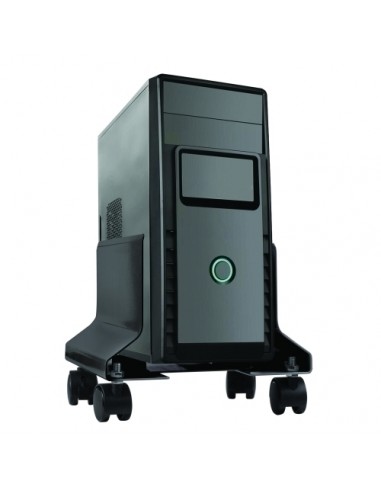 SOPORTE CPU FELLOWES CON RUEDAS GRAFITO