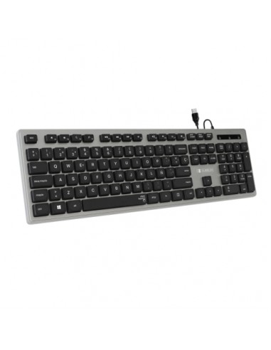 TECLADO SUBBLIM WIRED ERGO HQ USB GRIS