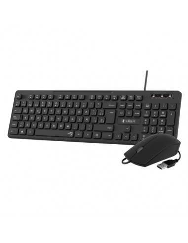 TECLADO Y RATON SUBBLIM BUSINESS USB