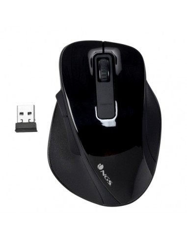 RATON NGS BOW OPTICO USB NEGRO