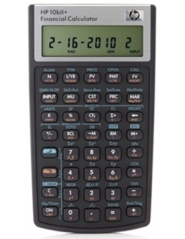 CALCULADORA FINANCIERA HP 10BII PLUS