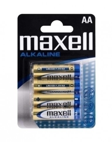 PILAS ALCALINA MAXELL LR06 B/4