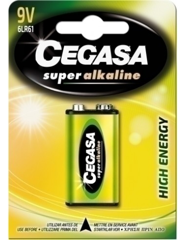 PILAS CEGASA ALCALINA 6LR61 B/1