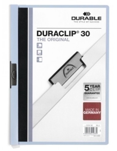 DOSSIER CLIP DURACLIP A4 2200 30h AZ.CL.