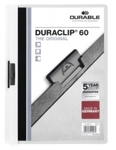 DOSSIER CLIP DURACLIP A4 2209 60h BLANCO