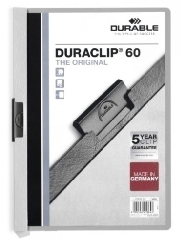 DOSSIER CLIP DURACLIP A4 2209 60h GRIS