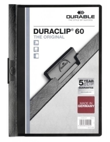 DOSSIER CLIP DURACLIP A4 2209 60h NEGRO