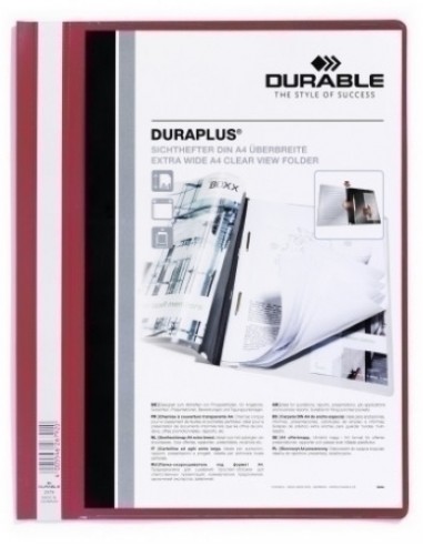 DOSSIER FASTENER DURAPLUS 2579 A4 ROJO