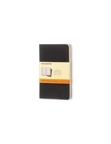 CUAD.MOLESKINE CAHIER 9x14 64h HZT NG P/