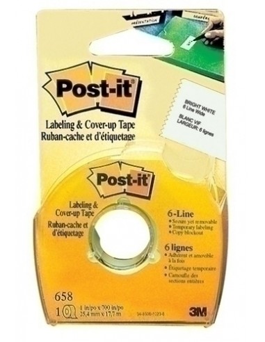 CINTA CORRECTORA POST-IT 25 mm x 18 m