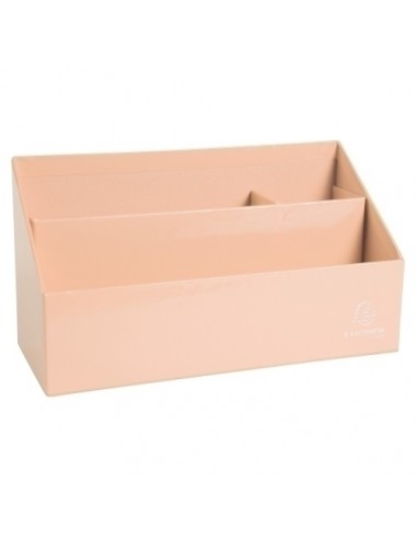 ORGANIZADOR SOBREMESA EXAC. CARTON CORAL