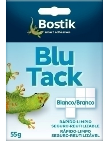 MASILLA ADHESIVA BLU-TACK BLANCO CUART.