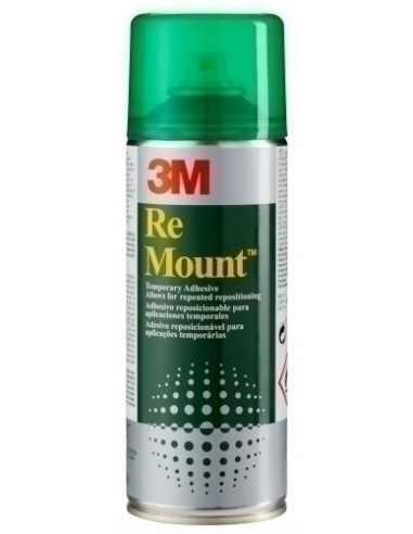 PEGAMENTO SPRAY 3M 400ml REMOVIB. (VERDE