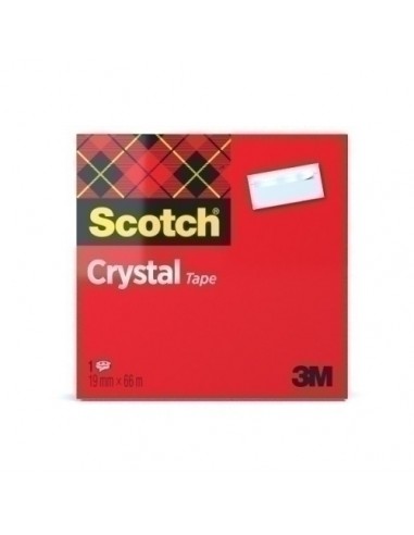 CINTA ADHESIVA SCOTCH CRYST.66x19