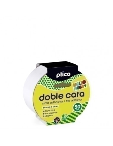 CINTA DOBLE CARA PLICO 20x50 MAX.ANCH.