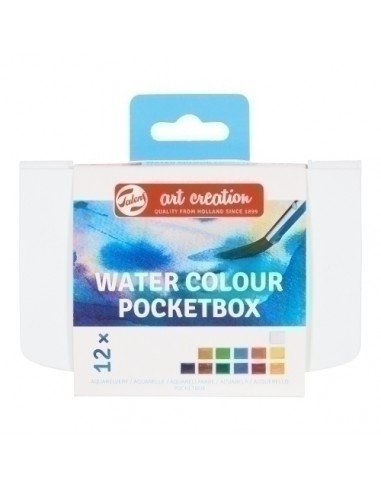 ACUARELAS TALENS POCKET ESTUCHE de 12