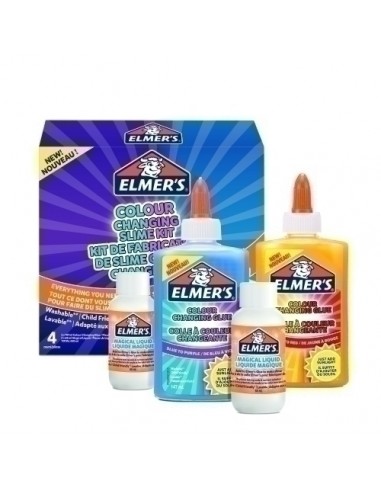 JUEGO ELMER´S SLIME KIT COMP.CAMBIACOLOR