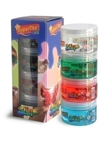 JUEGO SUPERTITE SLIME TRANSPARENTE