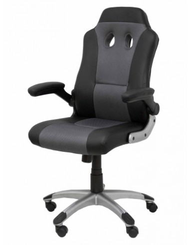 SILLA PIQUERAS TALAVE GAMING NEGRO/GRIS