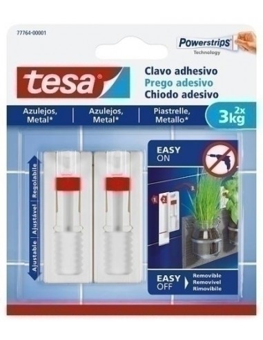 CLAVO ADHESIVO TESA AJUSTABLE METAL 3KG