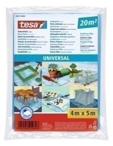 PLASTICO TESA DE CUBRICION UNIVERSAL 4x5