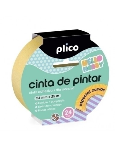 CINTA PINTOR PLICO ESP. CURVA 24x25