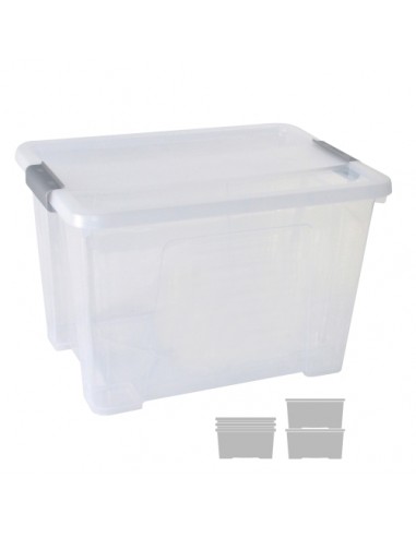 CAJA ALMACENAMIENTO A.2000 20L PP TRANS.