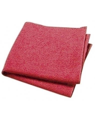 GAMUZA MICROTUFF 38x38 ROJO