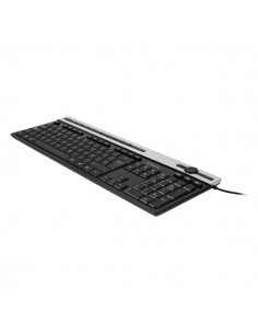 Unykach A2930 Teclado USB con 105 Teclas-12 teclas multimedia - Teclas planas - Color Negro