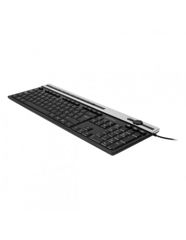 Unykach A2930 Teclado USB con 105 Teclas-12 teclas multimedia - Teclas planas - Color Negro