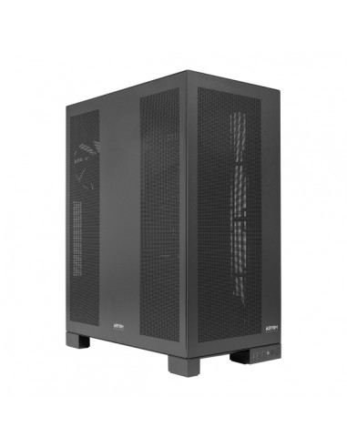 Abysm AI Pro 100 Workstation Caja Torre EATX-ATX-Micro ATX-ITX - Panelado Metalico - 3.5" y 2.5" - USB-A-USB-C y Audio -