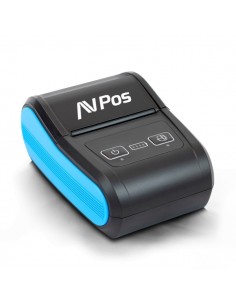 AVPos Impresora Termica Portatil de Tickets MP580R - 58mm - Velocidad 90 mm s - BT y USB-C - Color Negro