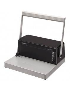 Fellowes Metal 100 Encuadernadora Manual A4 de Espiral Metalico - Perfora hasta 20 Hojas - Encuaderna hasta 450 Hojas