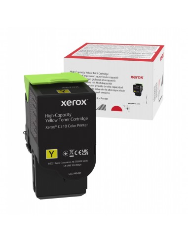 Xerox C310 C315 Amarillo Cartucho de Toner Original - 006R04367
